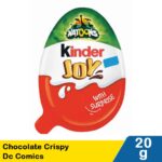 kinder joy chocolate crispy dc comics 20g