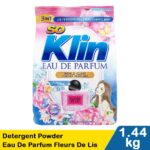 so klin detergent powder eau de parfum fleurs de lis 1.44kg